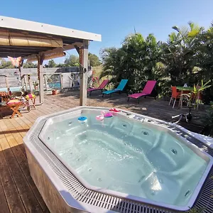 Bungalow La Perle - Jacuzzi - Piscine Appartement Saint-Francois (Grande-Terre)